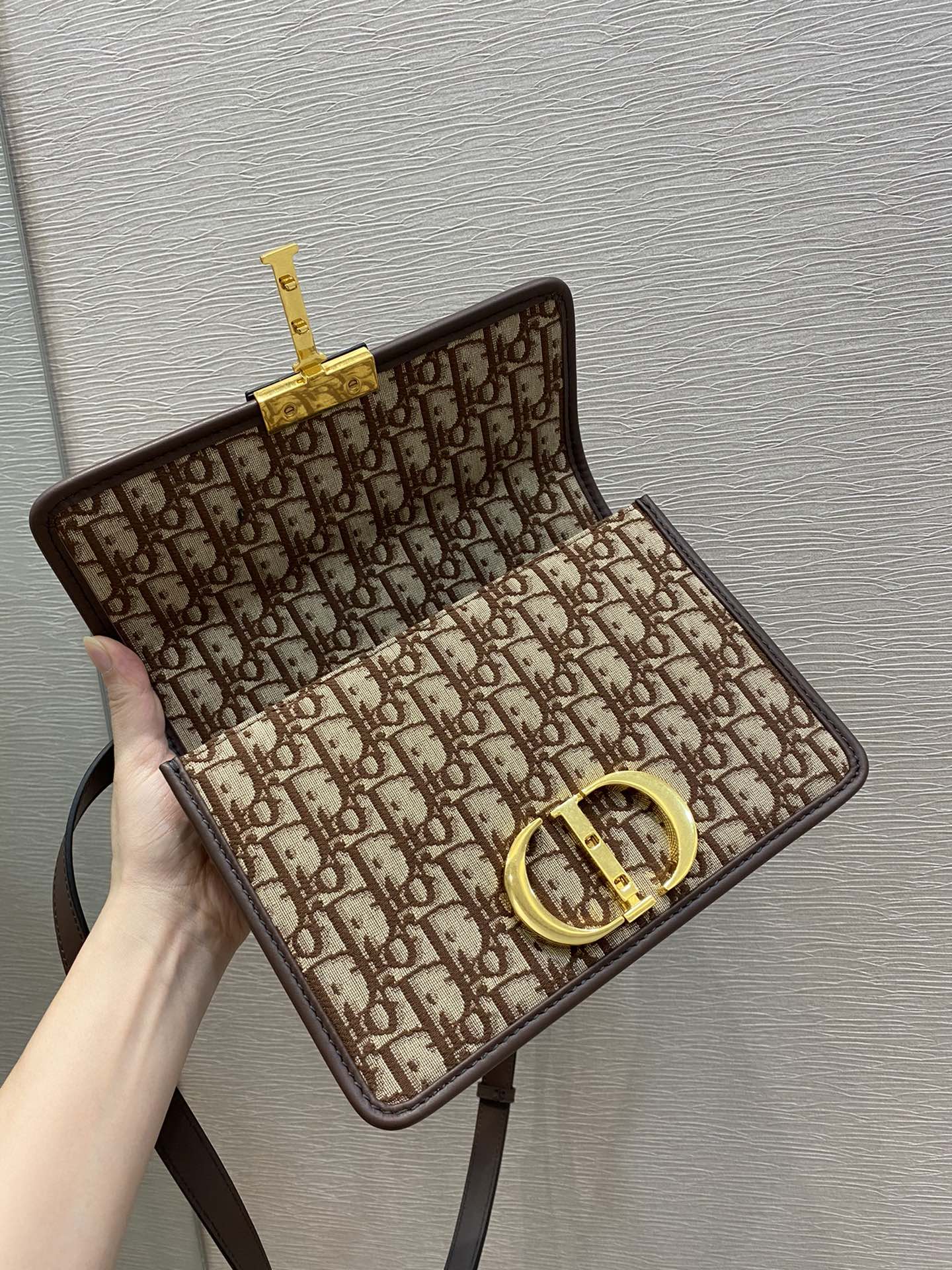 Christian Dior 30 Montaigne Bag Brown For Women 9.5in/24cm CD M9203UTZQ - Soul Replicas