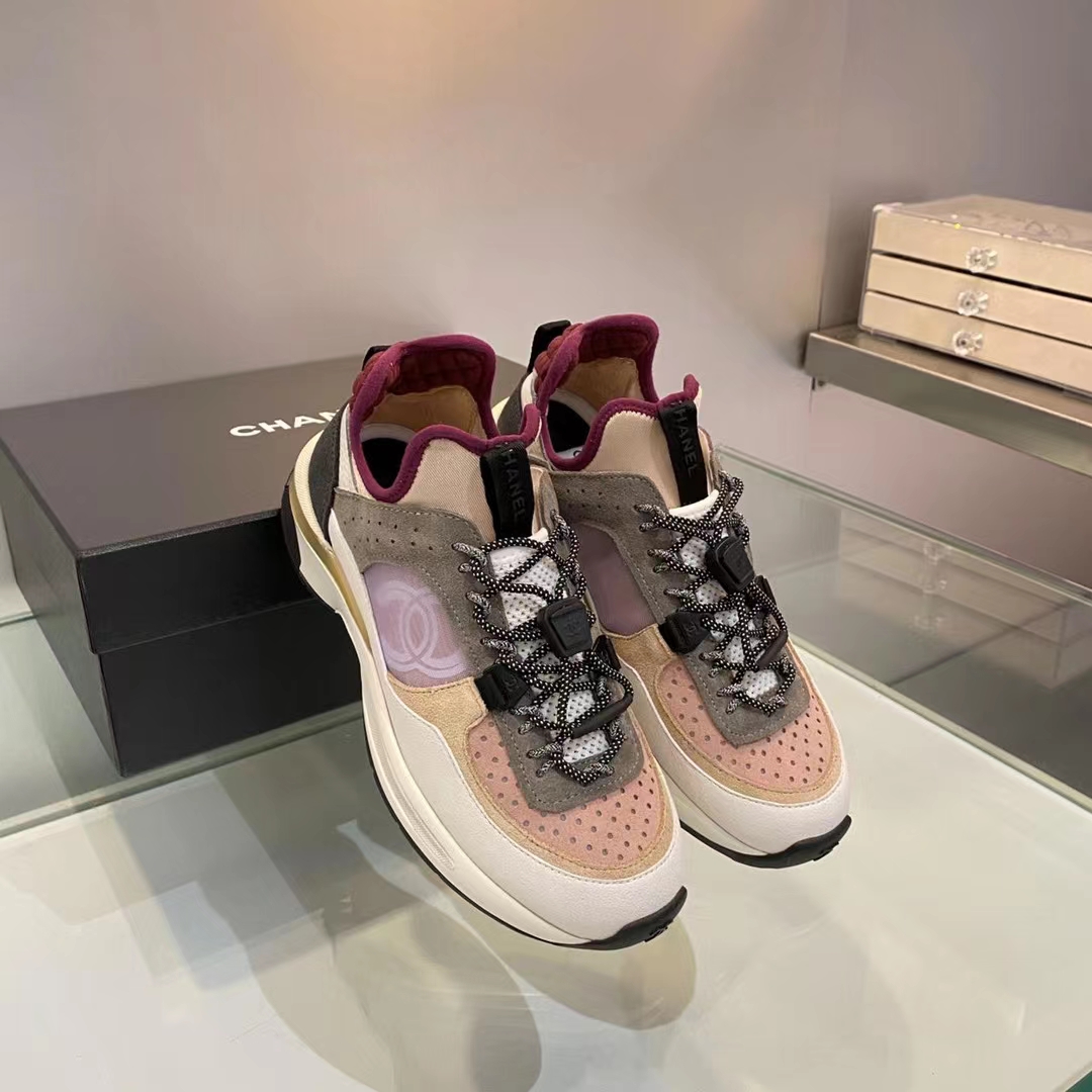 Chanel Women's Sneakers Beige For Women G39488 Y56142 K4944 - Soul Replicas