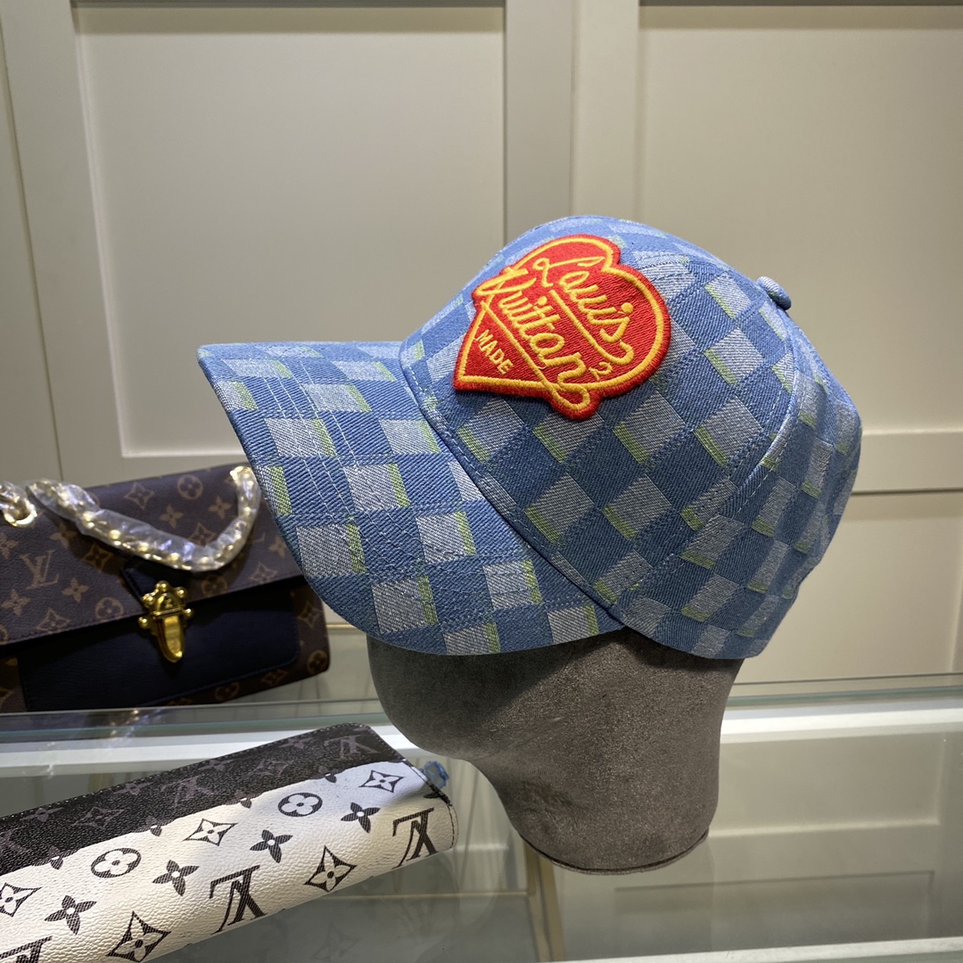 Louis Vuitton Be My Cap In Blue - Soul Replicas