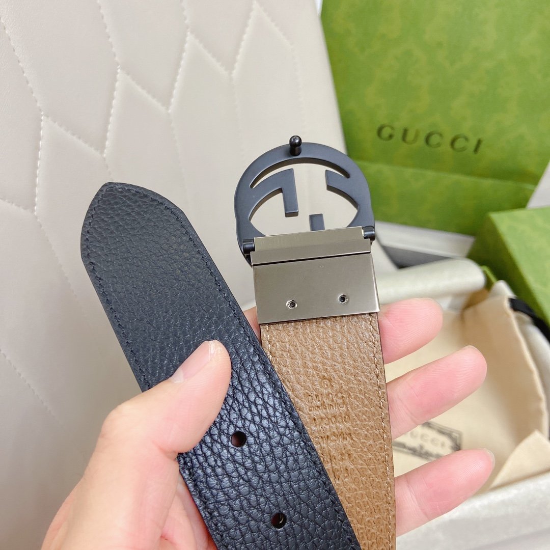 Gucci Marmont Reversible Belt Black. Women Belt - Soul Replicas