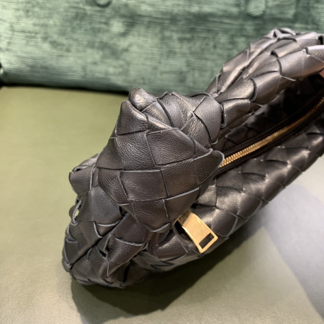 Bottega Veneta Mini Jodie Bag For Women 11in/28cm In Black 651876VCPP58803 - Soul Replicas