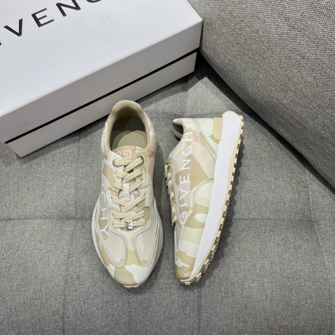 Givenchy GIV Runner Sneakers Yellow For Men GVC - Soul Replicas