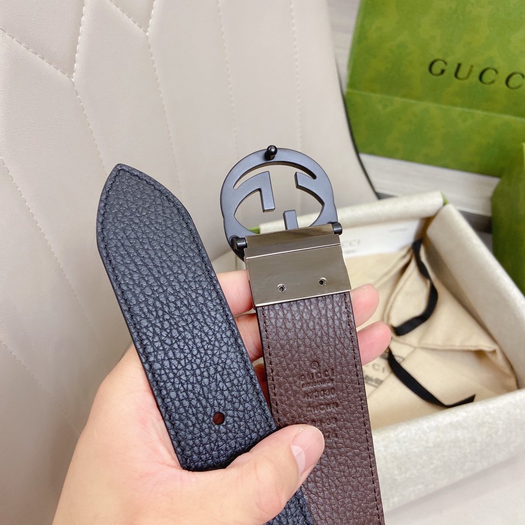 Gucci Marmont Reversible Belt Black. Women Belt - Soul Replicas