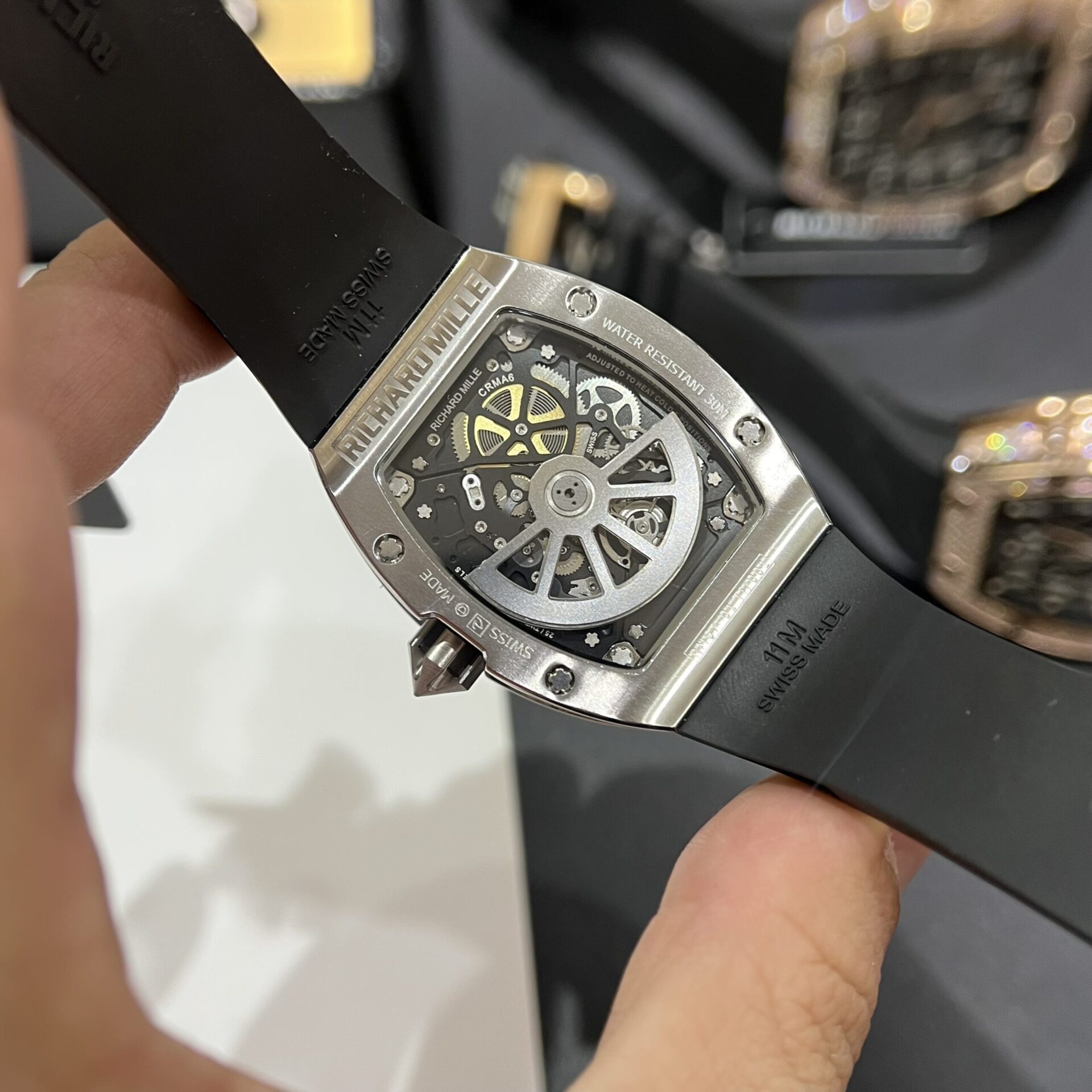 Richard Mille Replica Watch RM67-01 Rubber Strap 40mm - Soul Replicas
