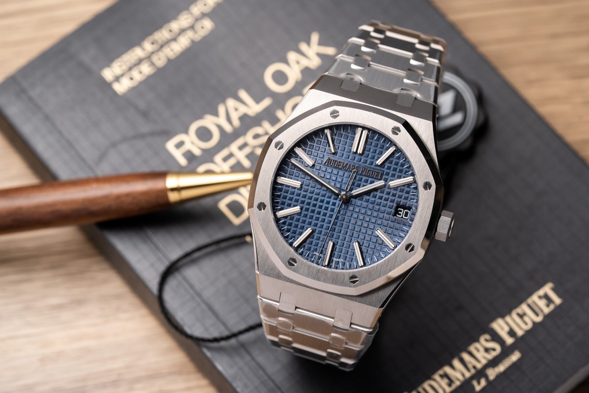 Audemars Piguet 15500ST Replica 1:1 Watch Blue Dial ZF 41mm - Soul Replicas
