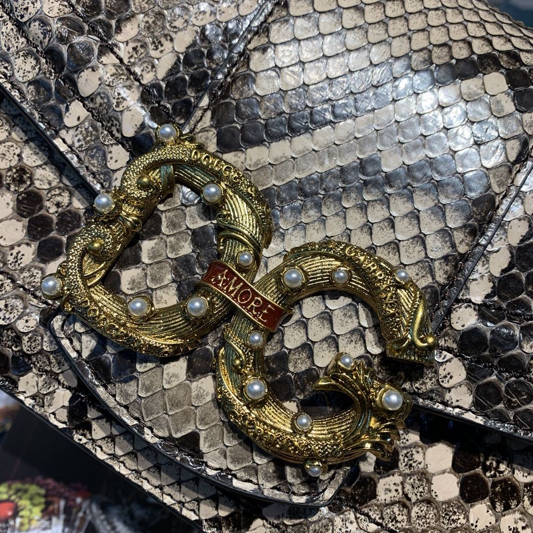 Dolce & Gabbana Medium DG Bag In Printed Solid Pattern Muticolour For Women 9in/23cm DG - Soul Replicas