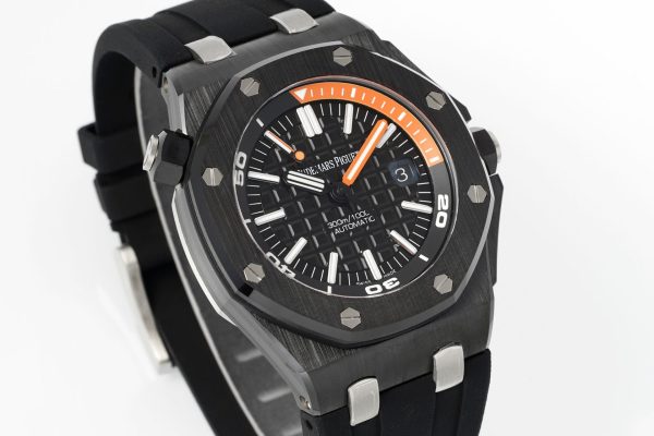 Audemars Piguet Best Replica Watch Royal Oak Offshore Diver 15707CE Black Ceramic 42mm - Soul Replicas