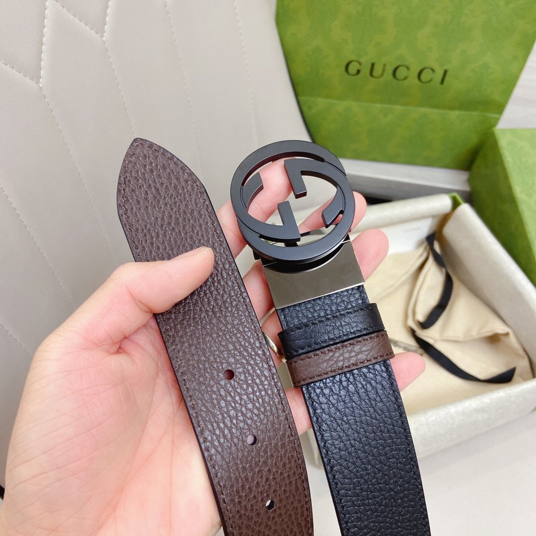 Gucci Marmont Reversible Belt Black. Women Belt - Soul Replicas