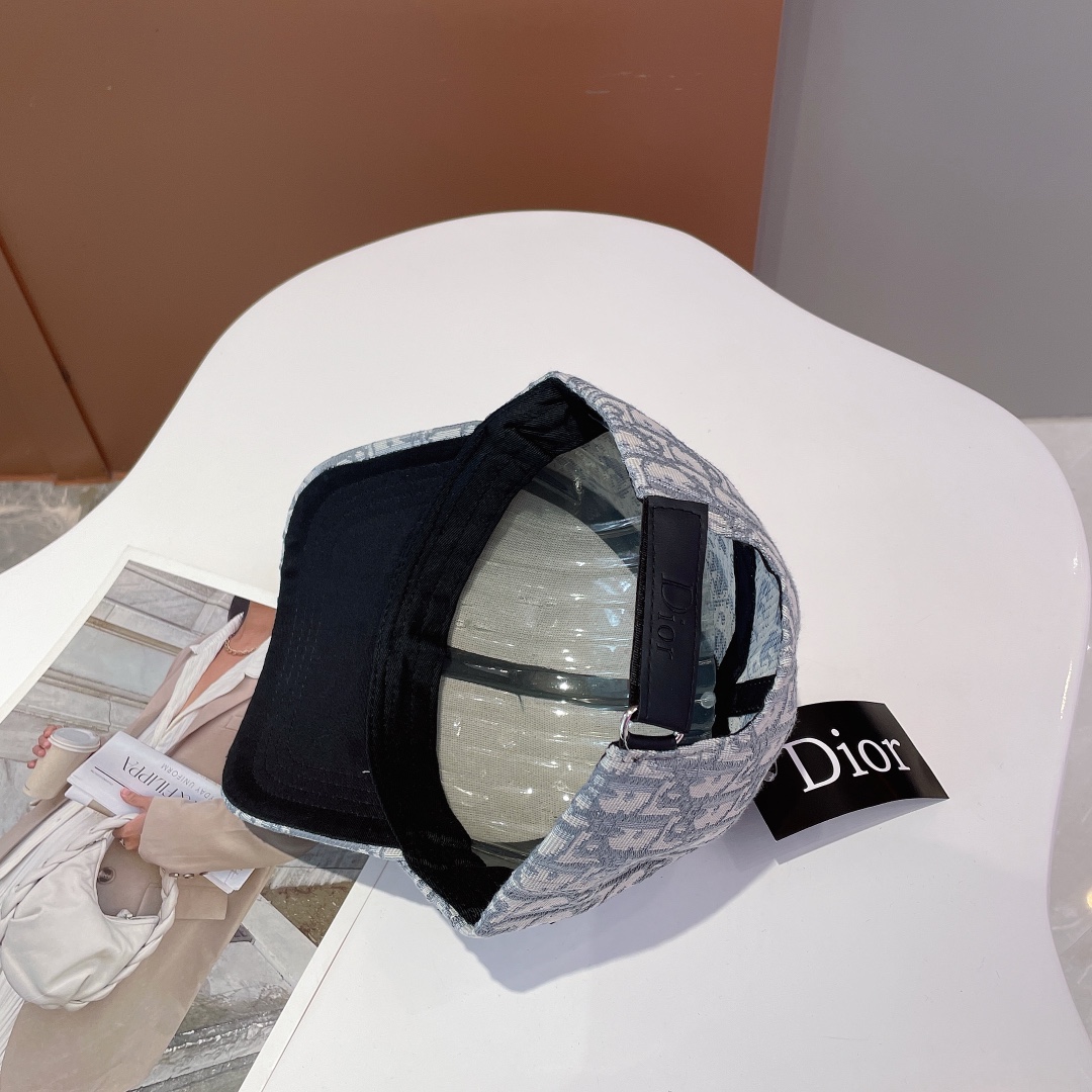 Christian Dior Jack Dior Baseball Cap Grey Cap - Soul Replicas