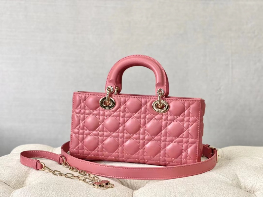 Christian Dior Lady D-Joy Bag Pink. For Women Women-s Handbags. 26cm CD - Soul Replicas