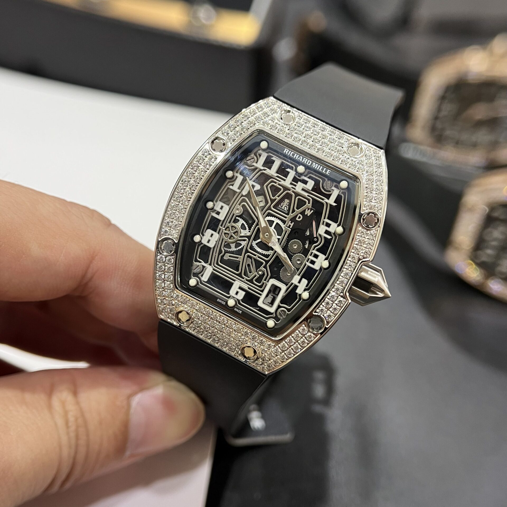 Richard Mille Replica Watch RM67-01 Rubber Strap 40mm - Soul Replicas