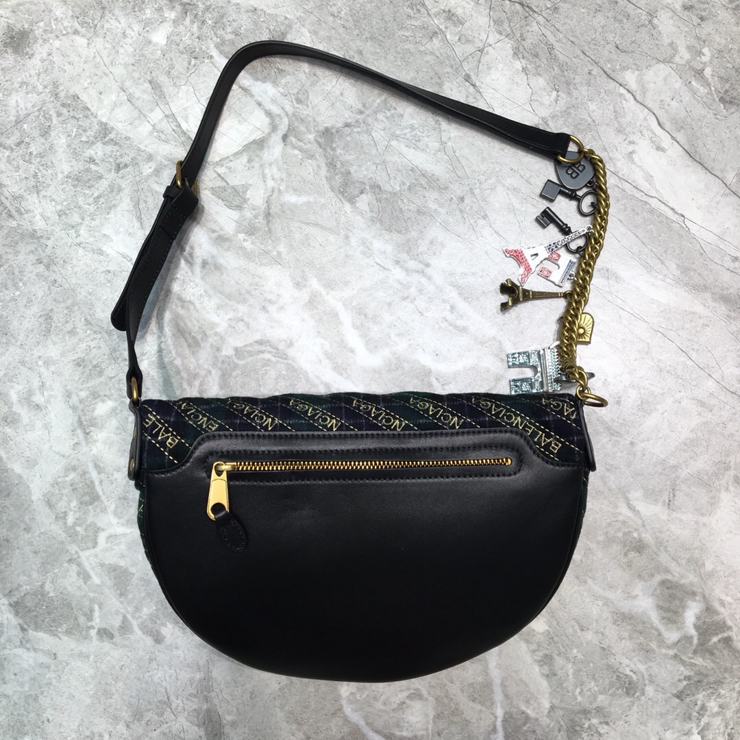 Balenciaga Souvenir XXS Belt Bag In Black. For Women. Women-s Bags 11.8in/30cm - Soul Replicas