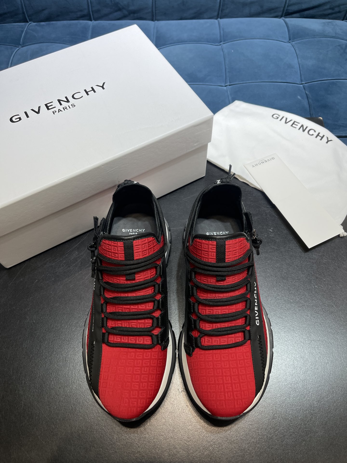 Givenchy Specter Low Runner Red For Men - Soul Replicas