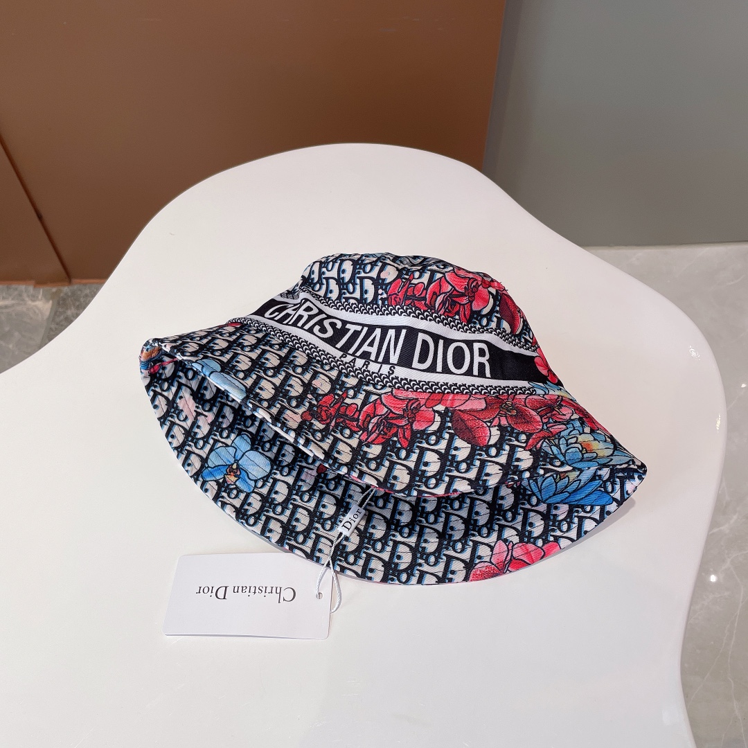 Christian Dior Bucket Hat Black/White Hat - Soul Replicas