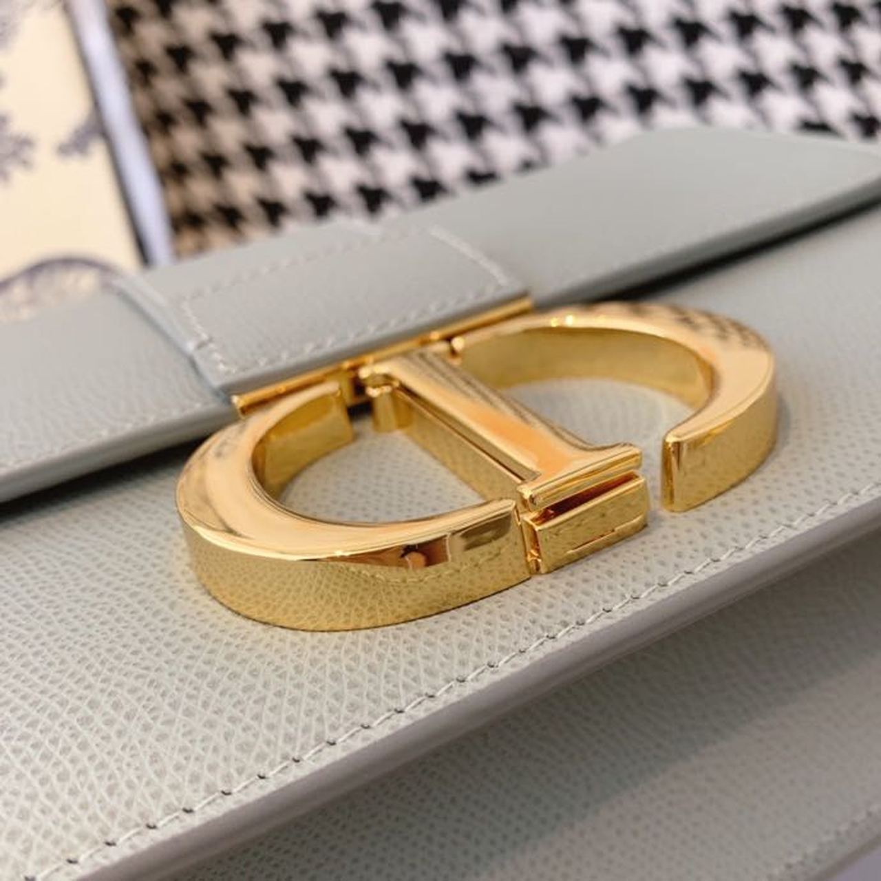 Christian Dior Medium 30 Montaigne Bag Blue-Gray Box For Women 24cm/9in CD - Soul Replicas