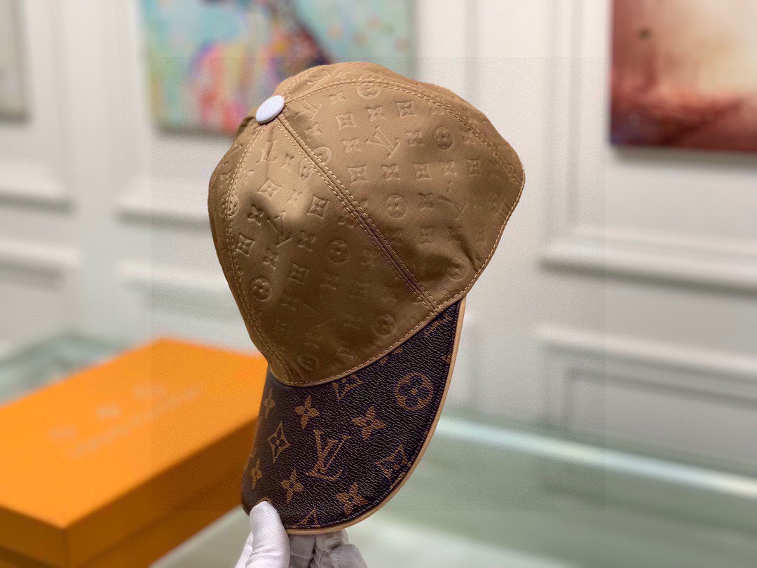 Louis Vuitton Be My Cap Brown LV Cap - Soul Replicas