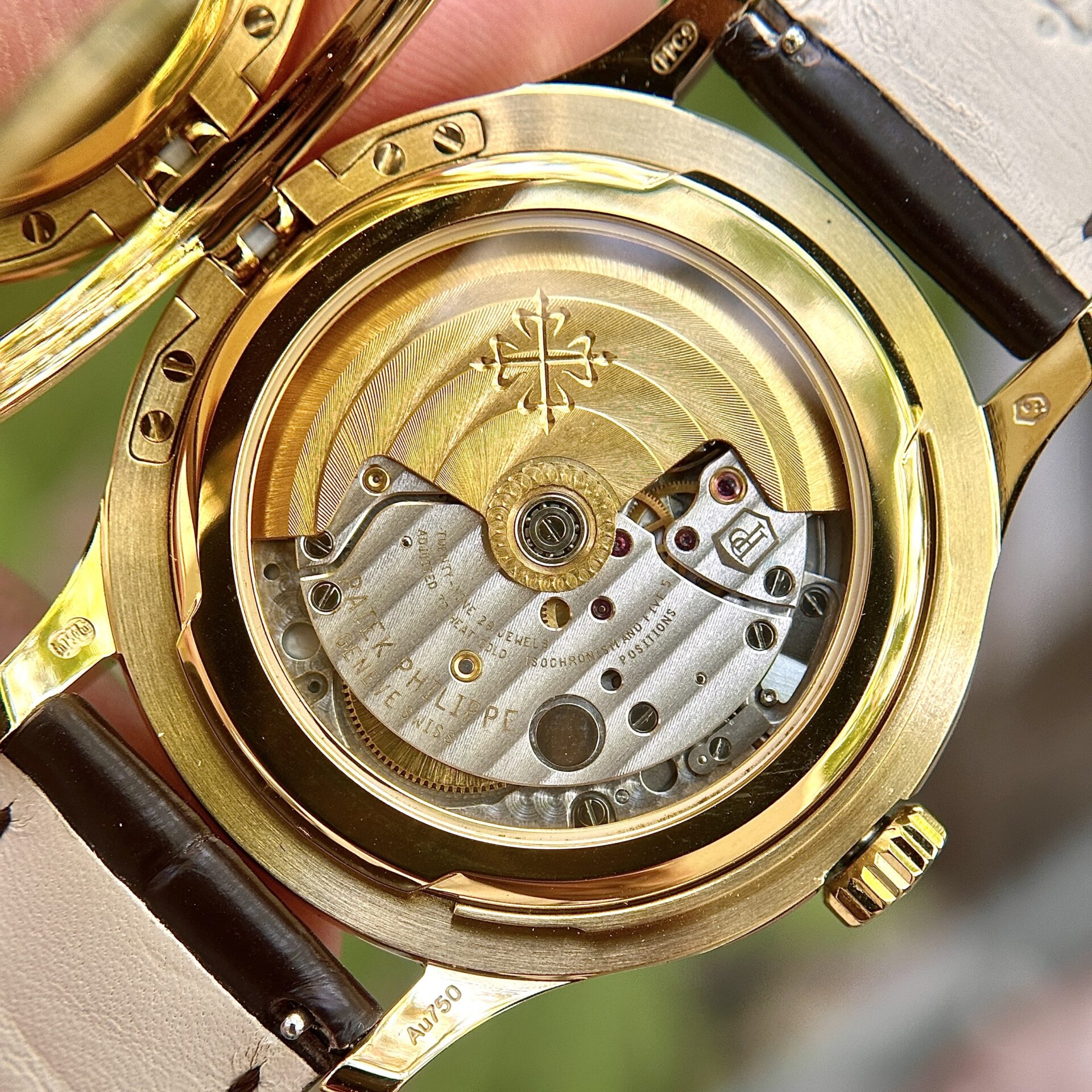 Patek Philippe Calatrava 5227J Replica Watch Leather Strap 3K Factory 39mm - Soul Replicas