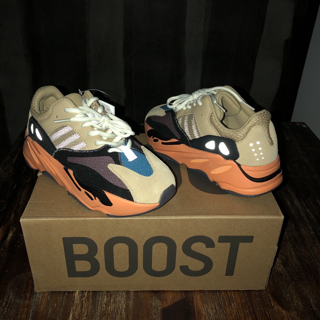 Adidas YZ Boost 700 Yellow Brown Blue For Women GW0297 - Soul Replicas