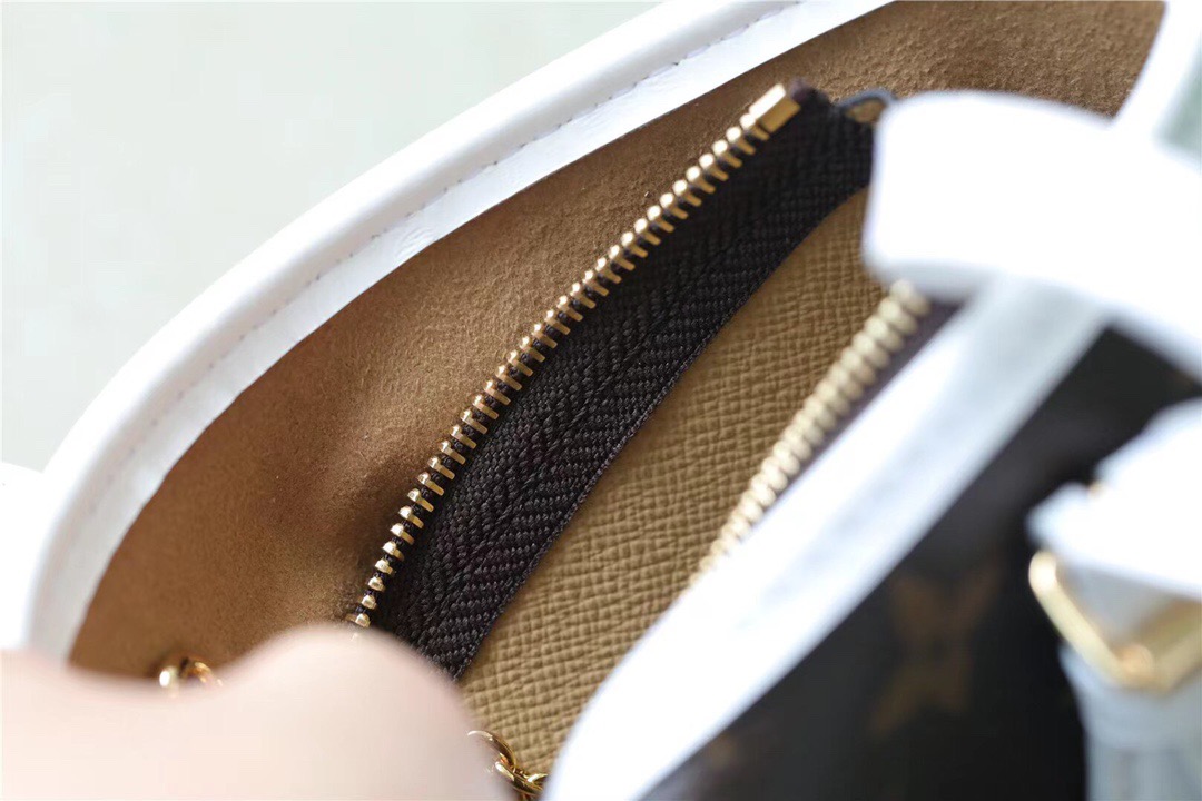 Louis Vuitton Nano Bucket Bag Monogram For Women Brown 6.7in/17cm LV M81489 - Soul Replicas