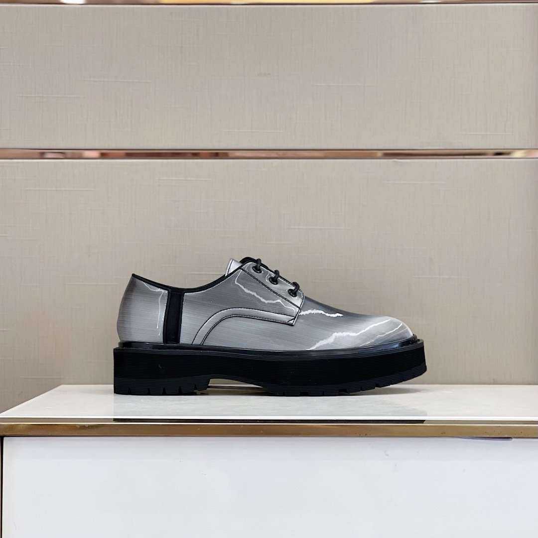 Givenchy Original Shoes Light Grey For Men GVC - Soul Replicas