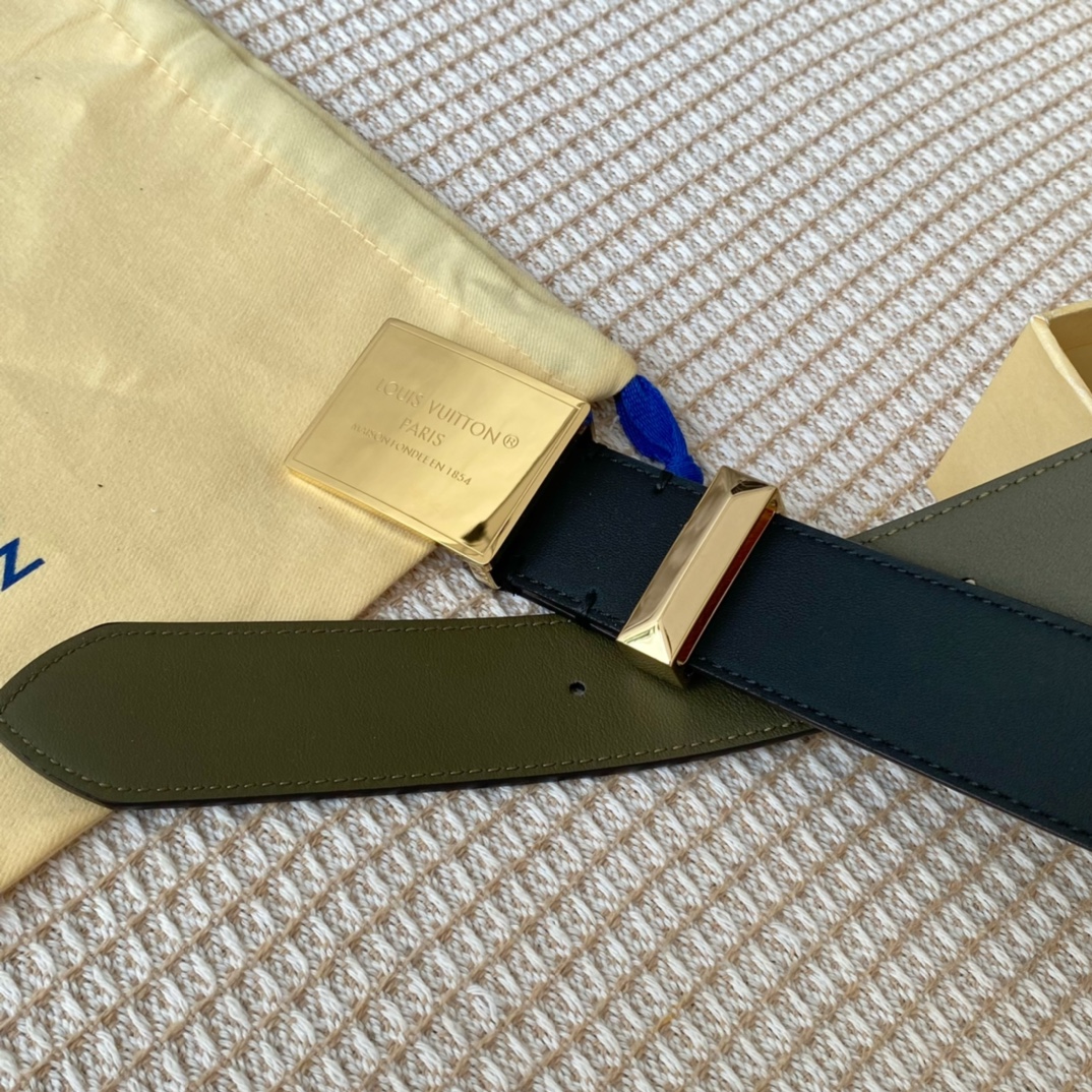 Louis Vuitton Metropole LV Belt Black LV Women Belt - Soul Replicas