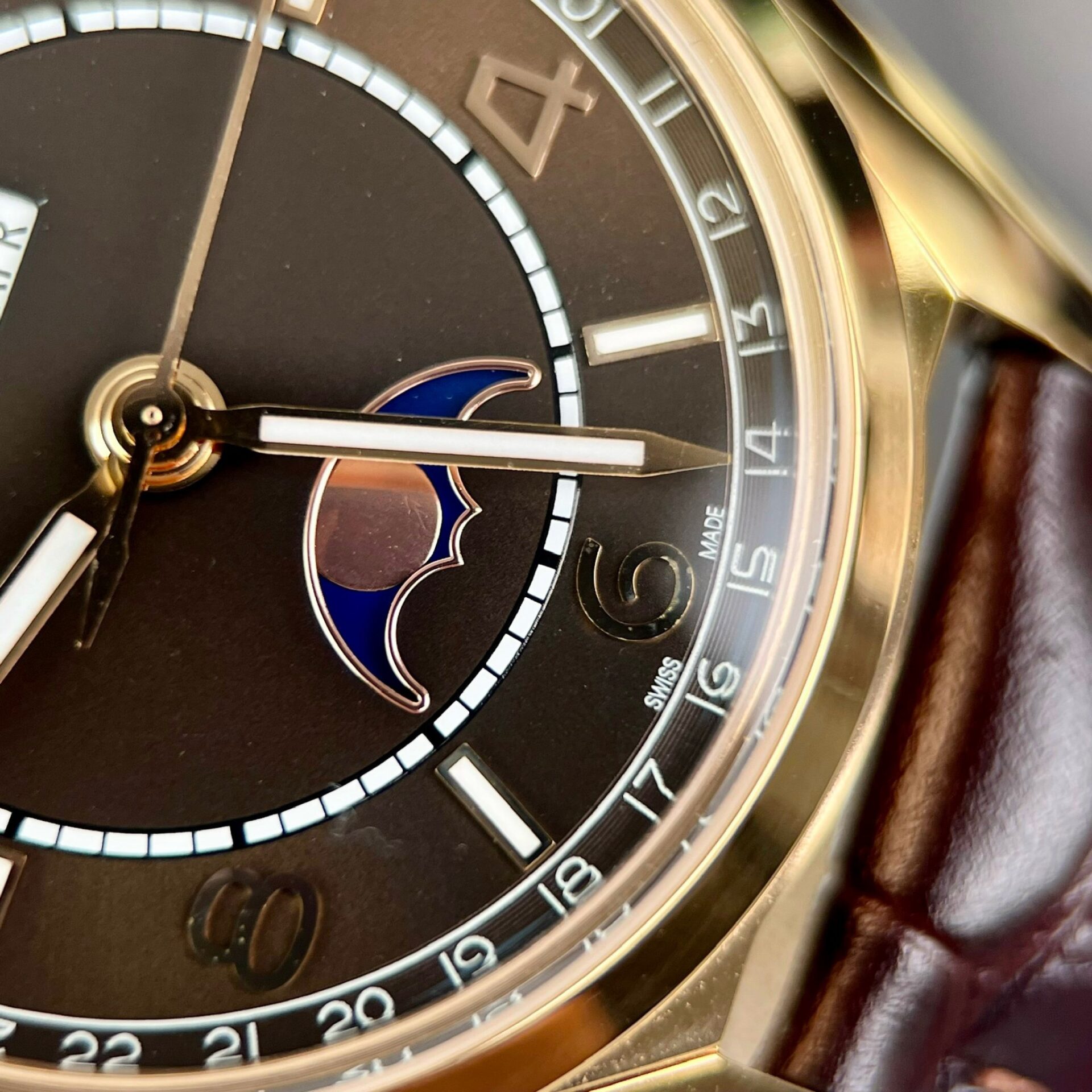 Vacheron Constantin 4000E Replica Watch Chocolate Dial ZF Factory 40mm - Soul Replicas