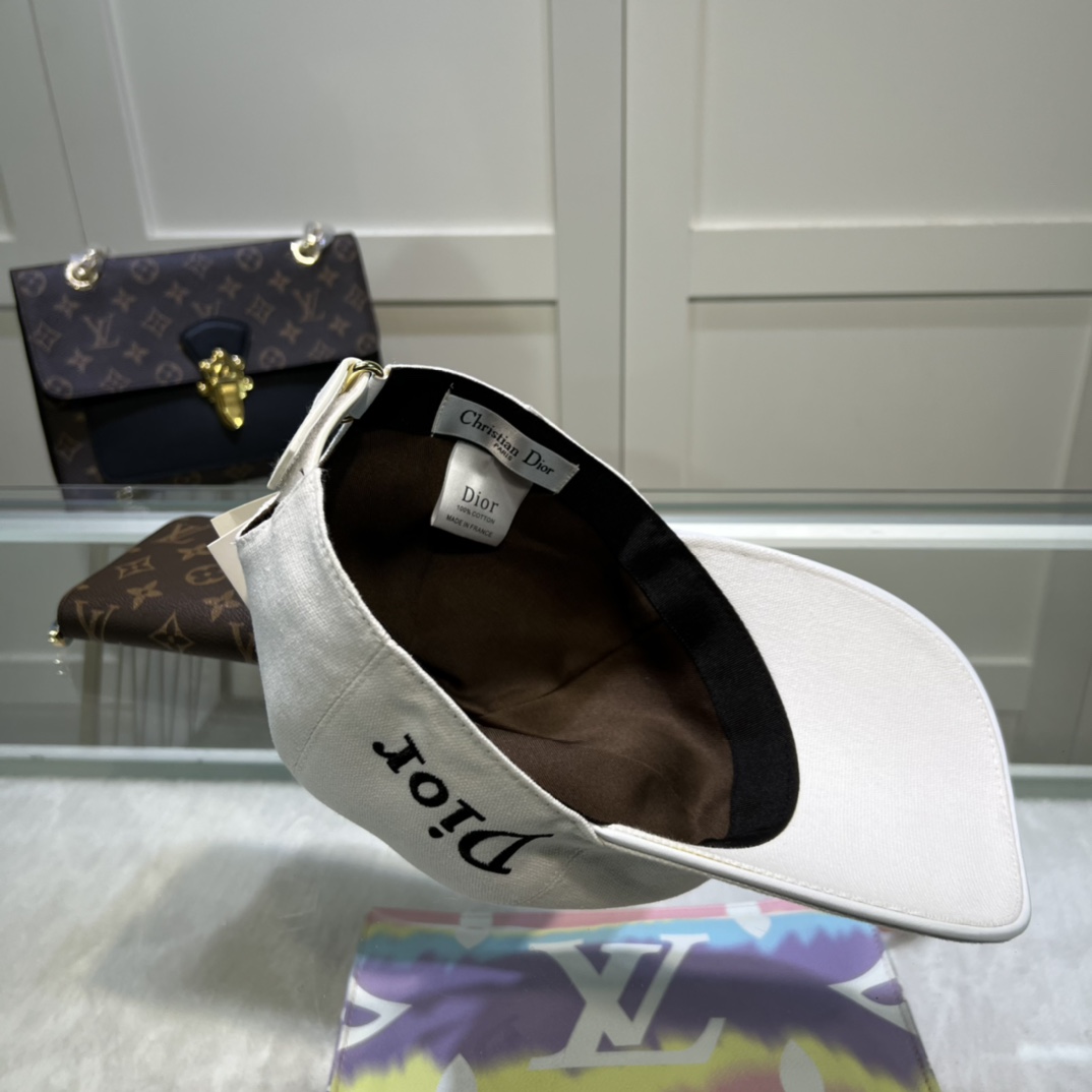 Christian Dior Baseball Cap White Cap - Soul Replicas