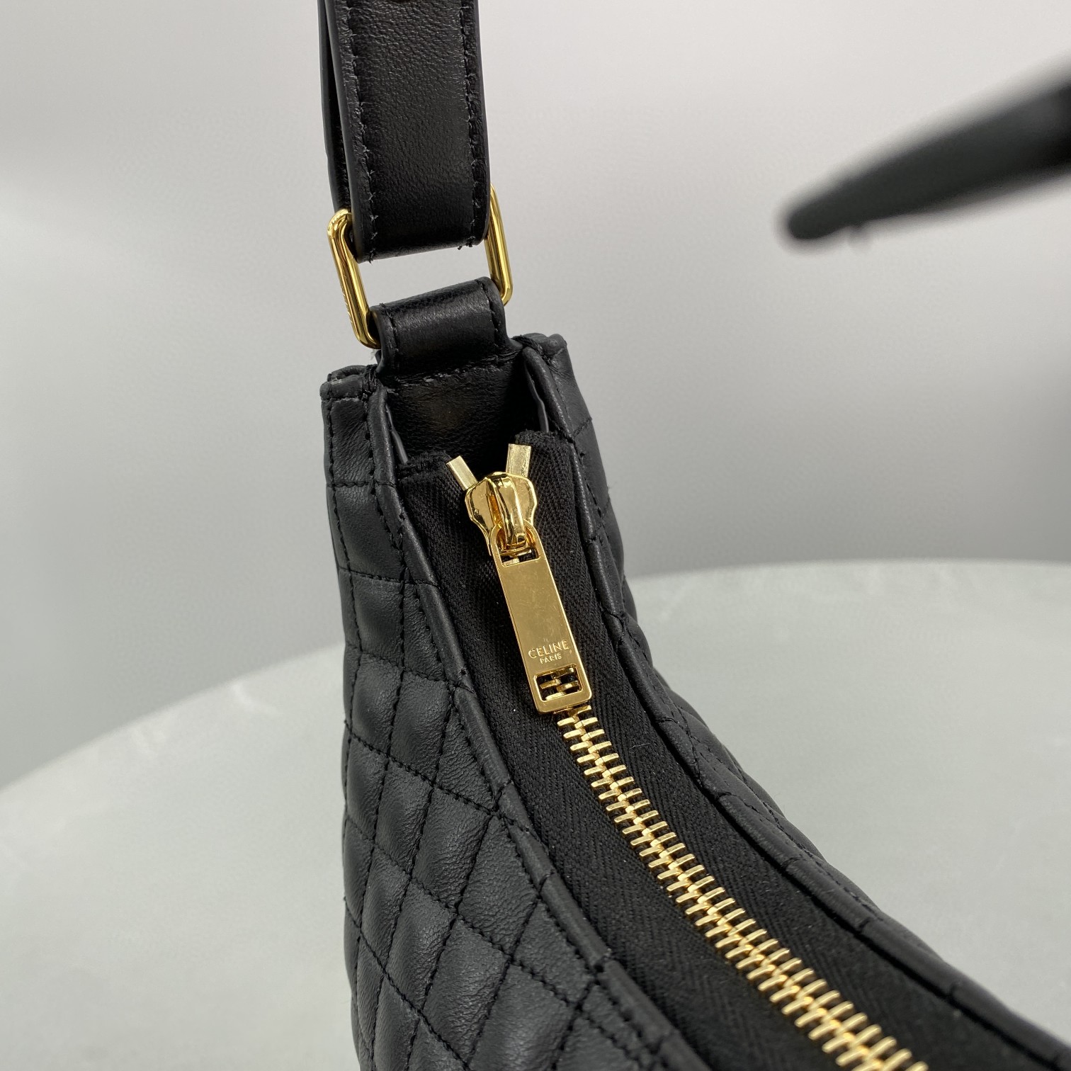 Celine Ava Bag Black For Women 9in/23.5cm - Soul Replicas