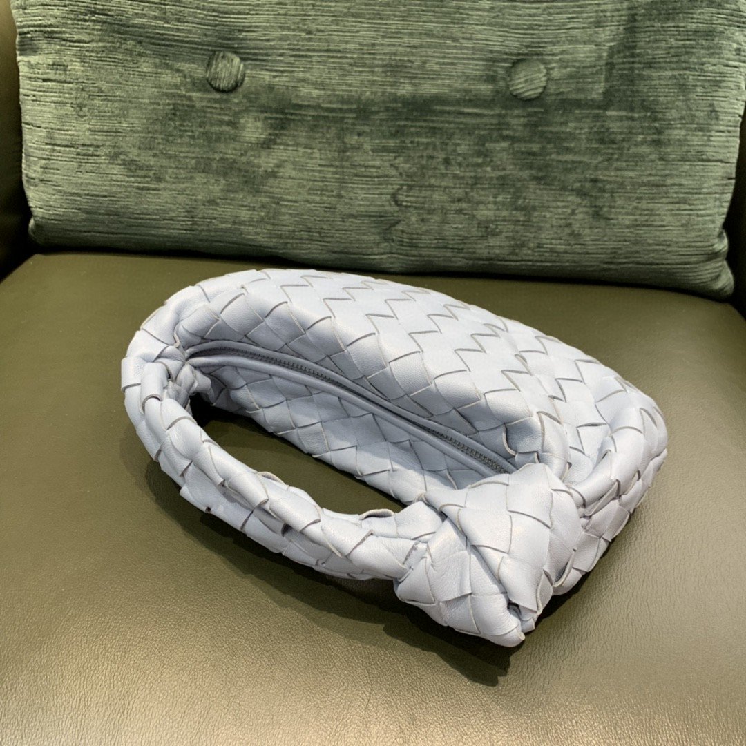 Bottega Veneta Mini Jodie Bag For Women 11in/28cm In Teal Washed - Soul Replicas