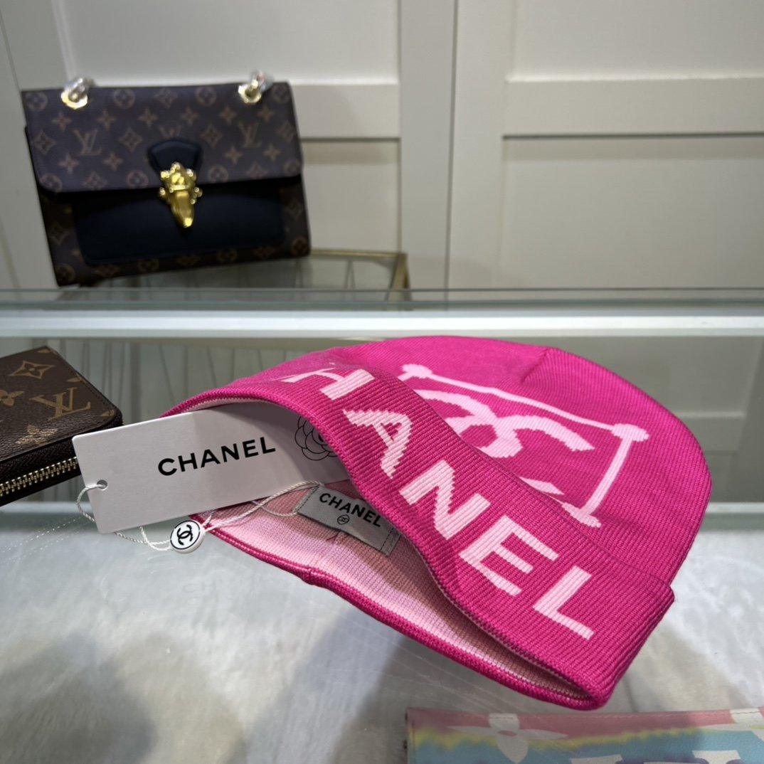 Chanel Beanie In Pink - Soul Replicas
