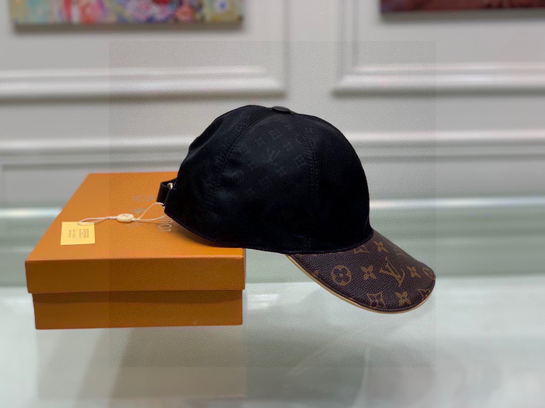 Louis Vuitton Be My Cap Black LV Cap - Soul Replicas