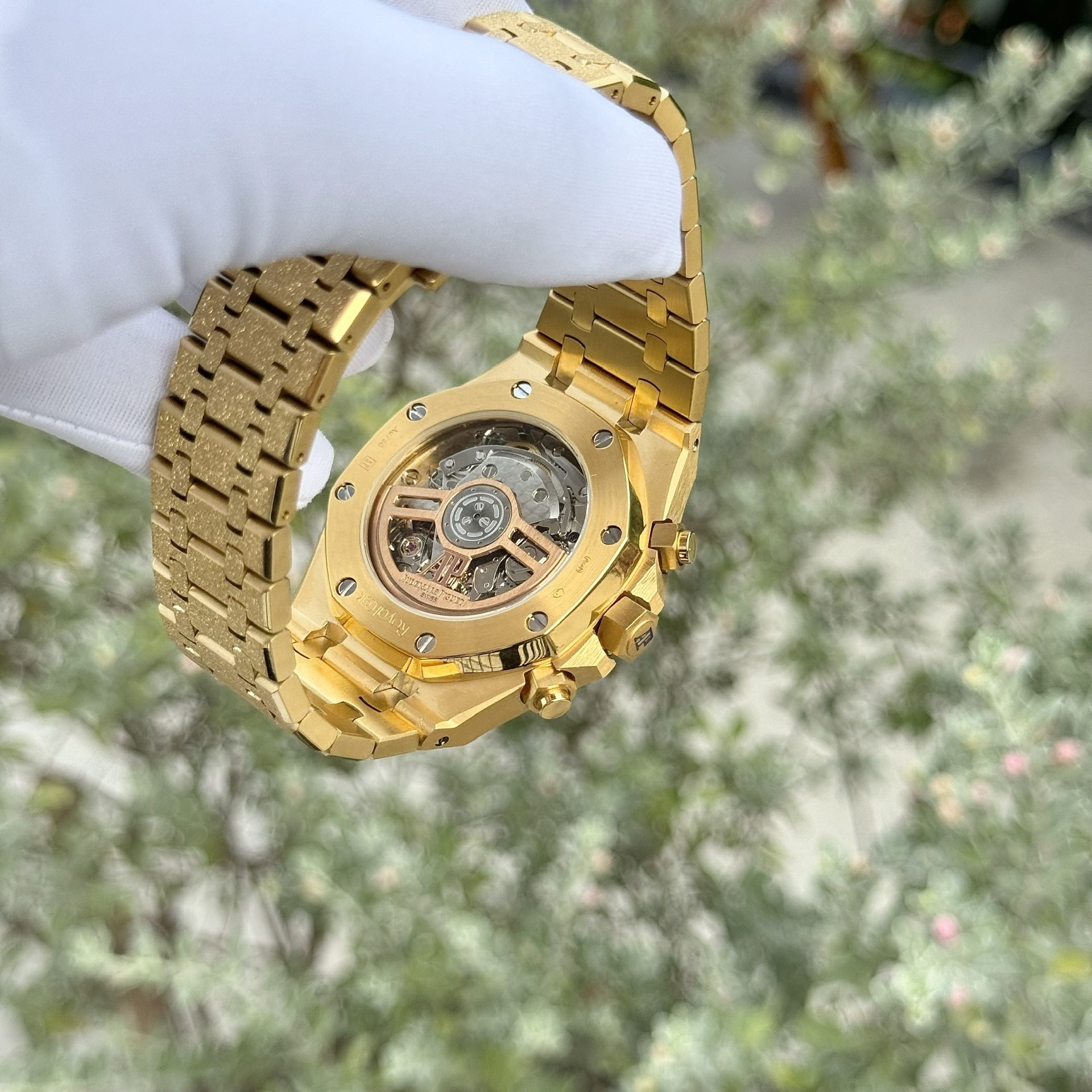 Audemars Piguet Replica Watches Royal Oak 26331 Frosted Gold 41mm - Soul Replicas
