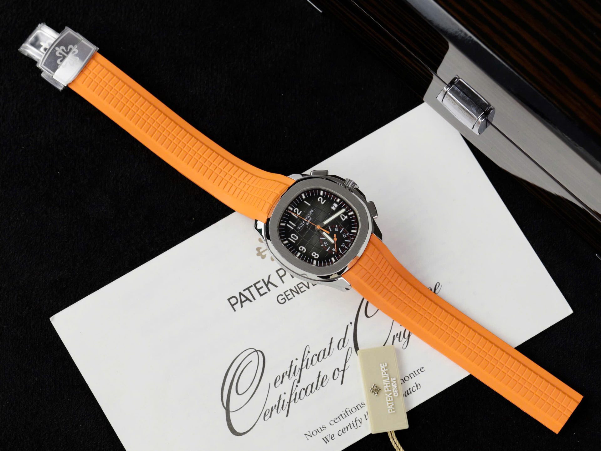 Patek Philippe Aquanaut 5968A Replica 11 Watch Orange Rubber Strap 42.2mm - Soul Replicas