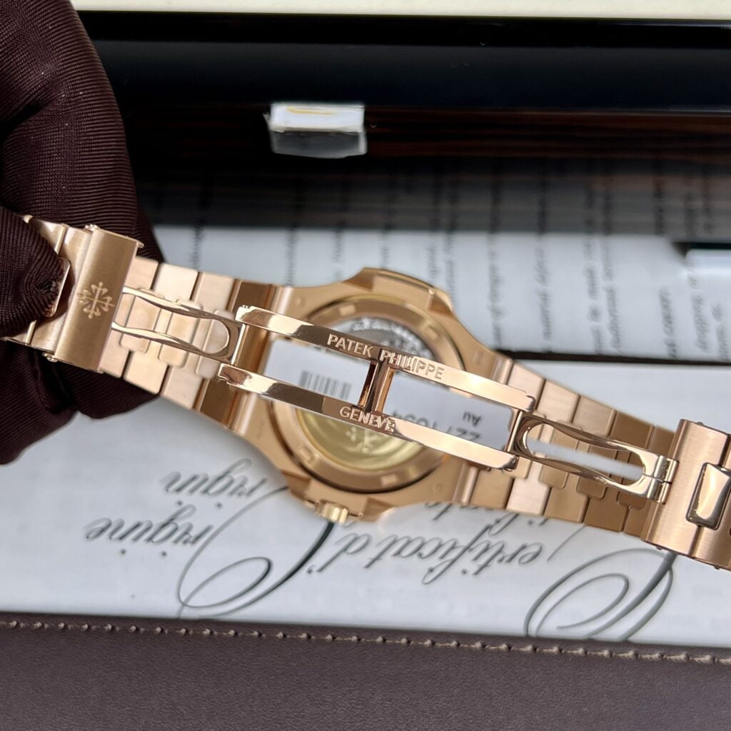 Patek Philippe Best Replica Watch Nautilus 5711 Gold Wrapped Brown Dial 3K Factory 40mm - Soul Replicas