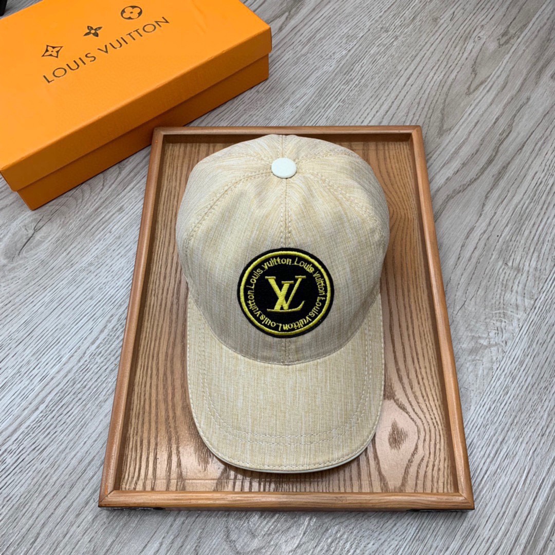 Louis Vuitton Be My Cap In Beige - Soul Replicas