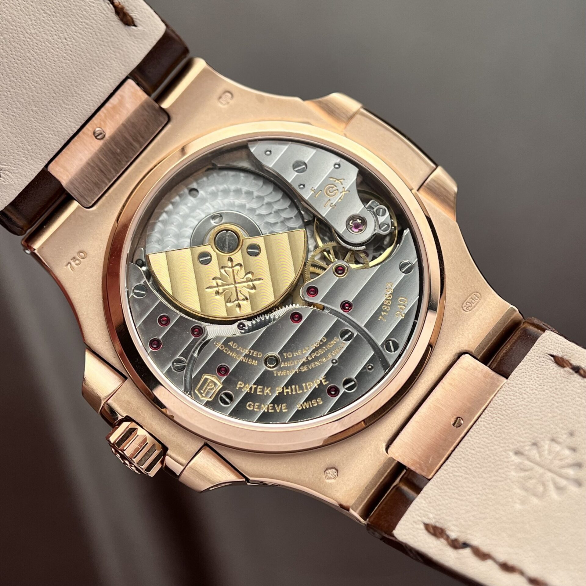 Patek Philippe Nautilus 5712 Replica 11 Watch Chocolate Dial GR Factory 40mm - Soul Replicas