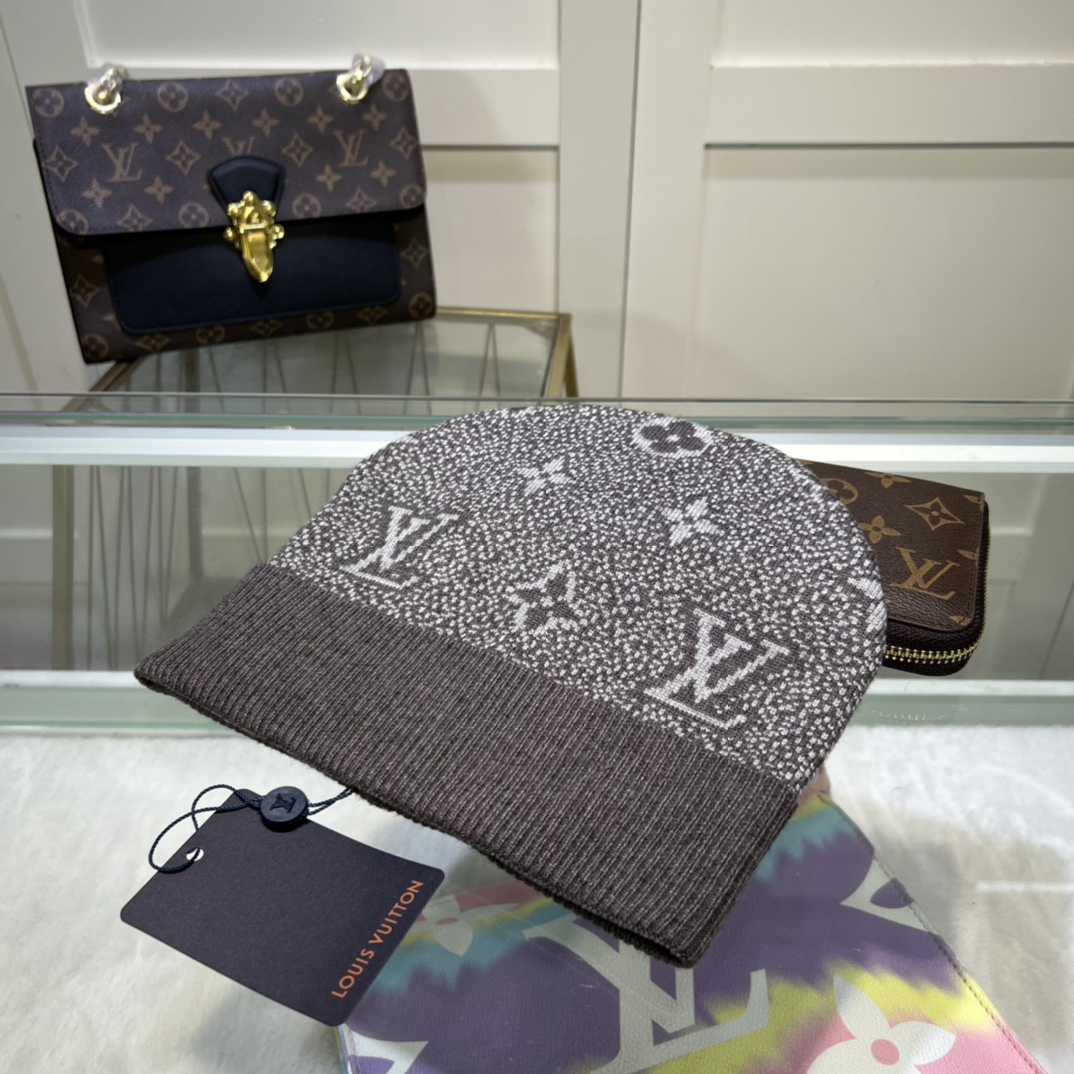 Louis Vuitton Beanie In Brown LV Headwear - Soul Replicas