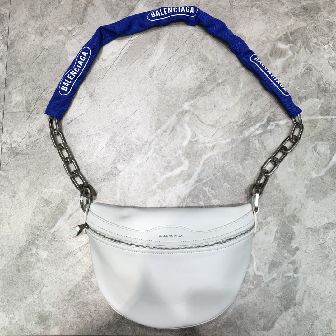 Balenciaga Souvenir XXS Belt Bag In White. For Women. Women-s Bags 11.8in/30cm - Soul Replicas