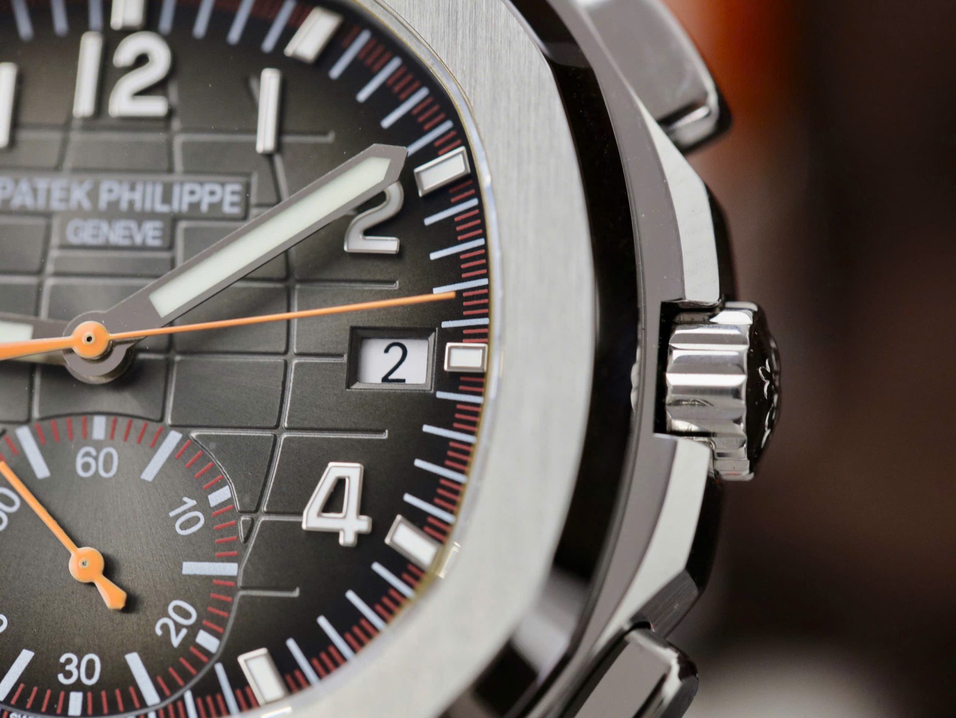 Patek Philippe Aquanaut 5968A Replica 11 Watch Orange Rubber Strap 42.2mm - Soul Replicas