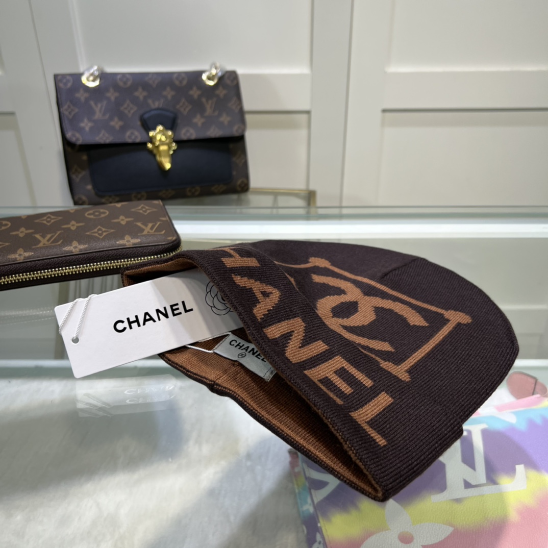 Chanel Beanie In Brown - Soul Replicas