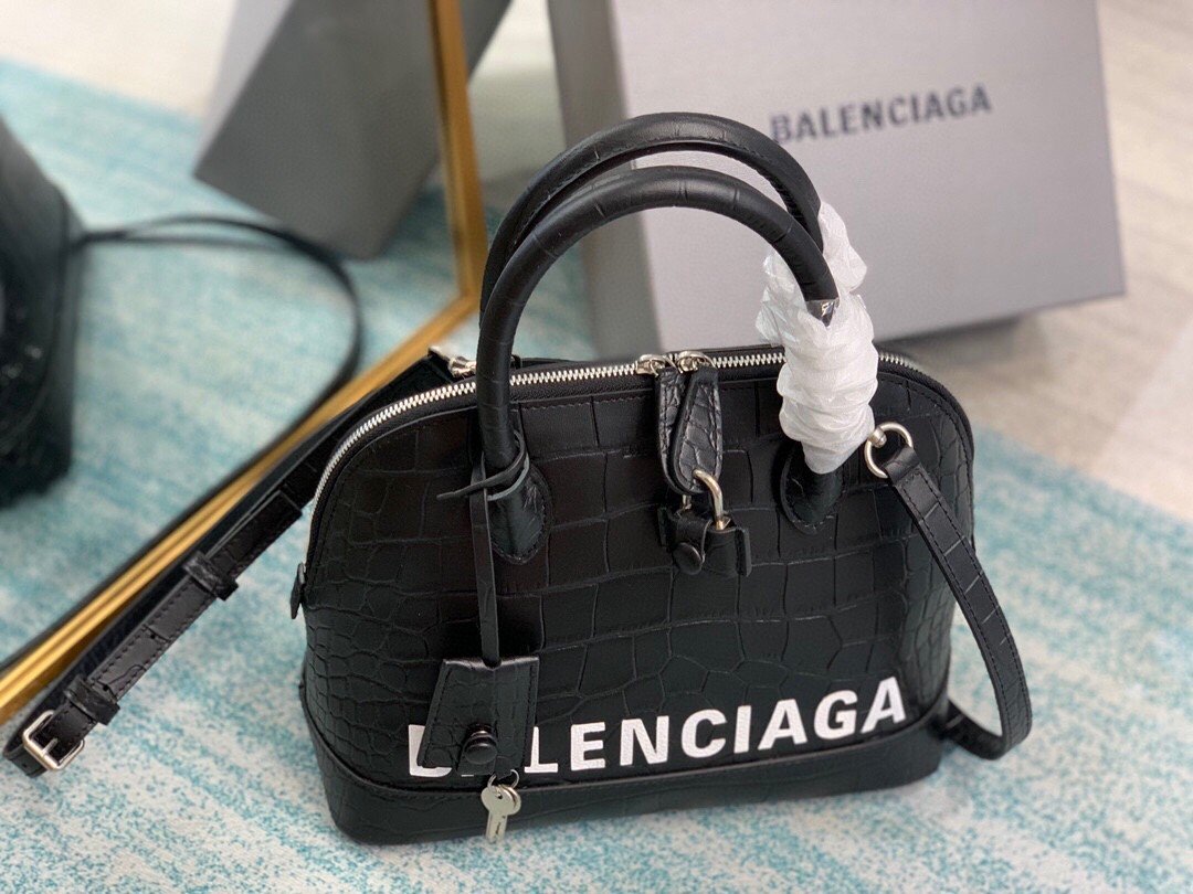 Balenciaga Ville XXS Handbag In Black. For Women. Women-s Bags 8.6in/22cm - Soul Replicas