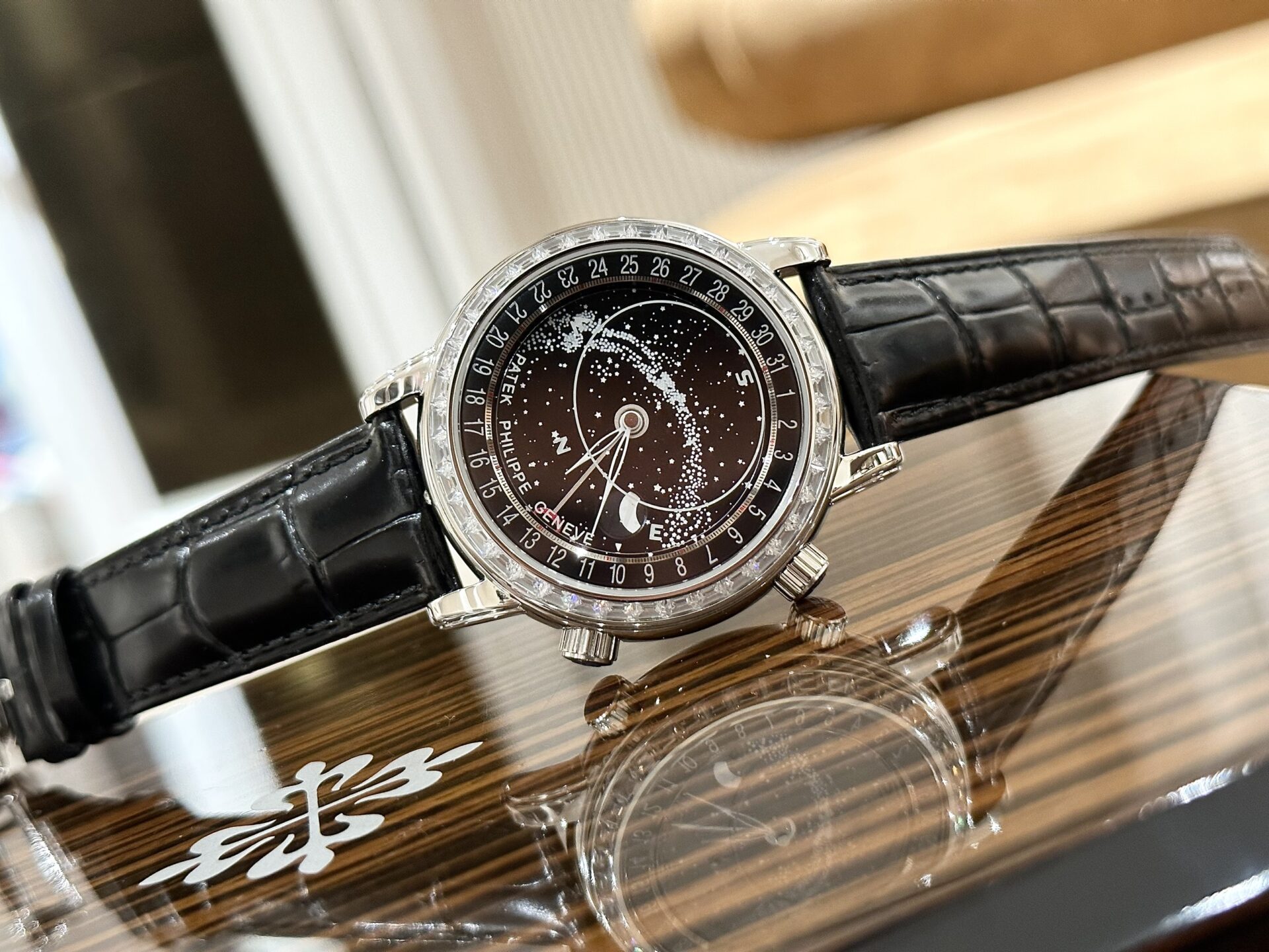 Patek Philippe Grand Complications 6104G Replica Watch Black 44mm - Soul Replicas