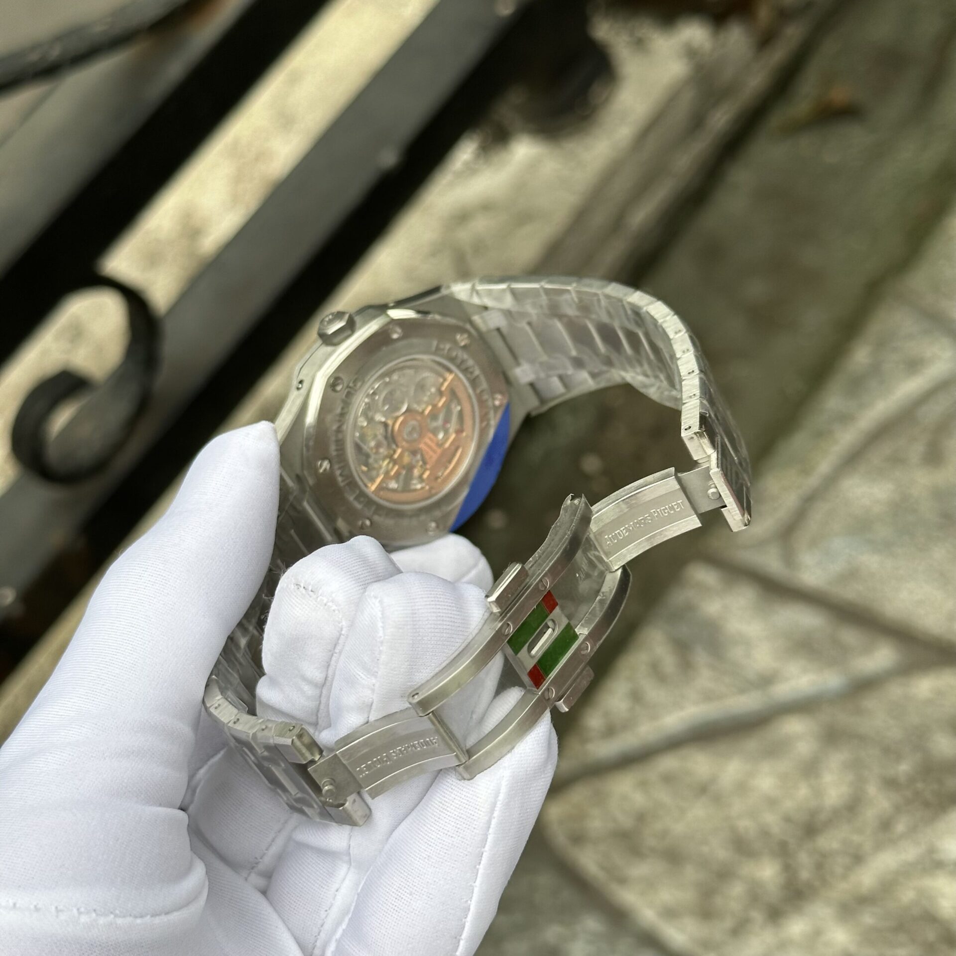 Audemars Piguet Royal Oak 26574ST Replica Watches Blue Dial 41mm - Soul Replicas