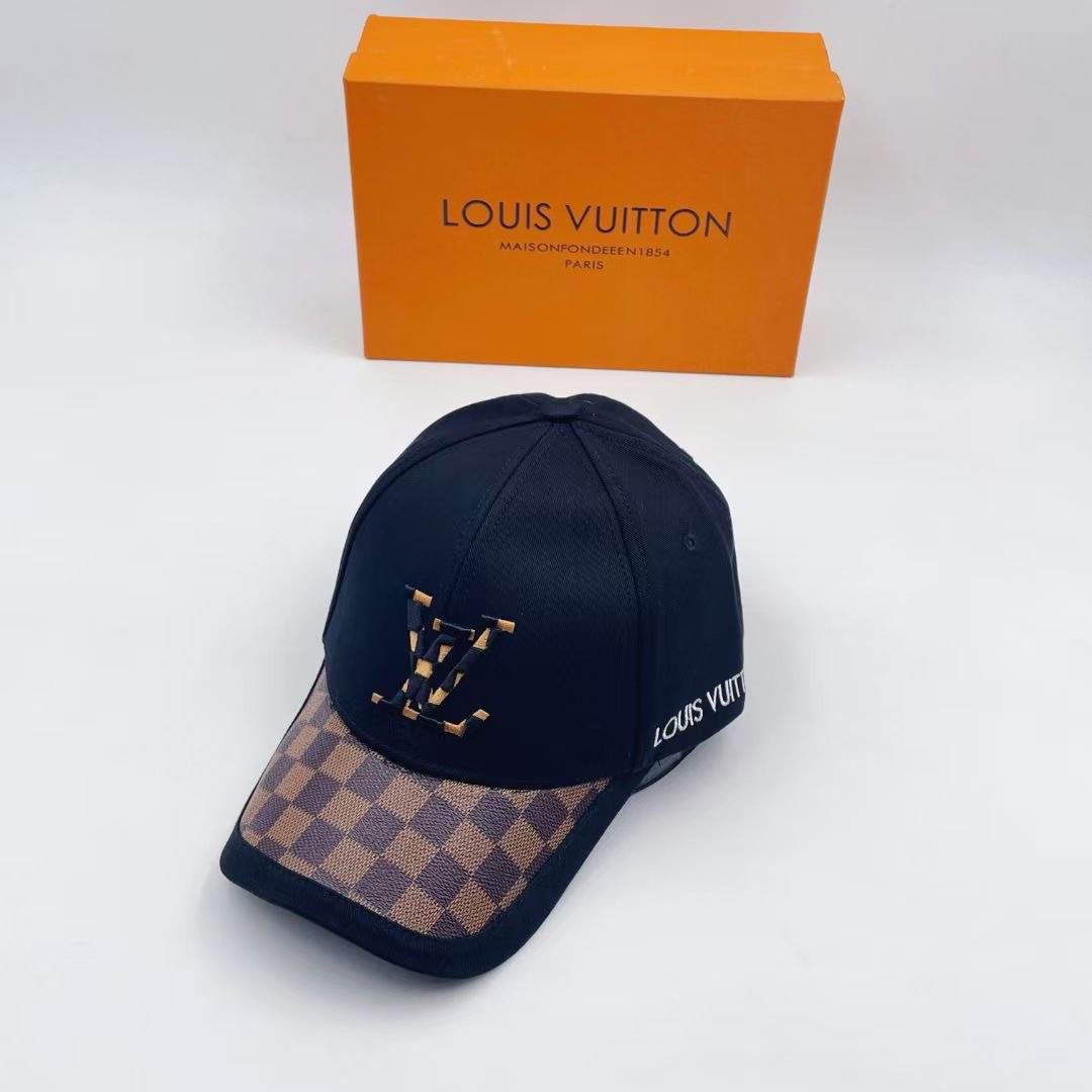 Louis Vuitton Match Cap Black LV Cap - Soul Replicas