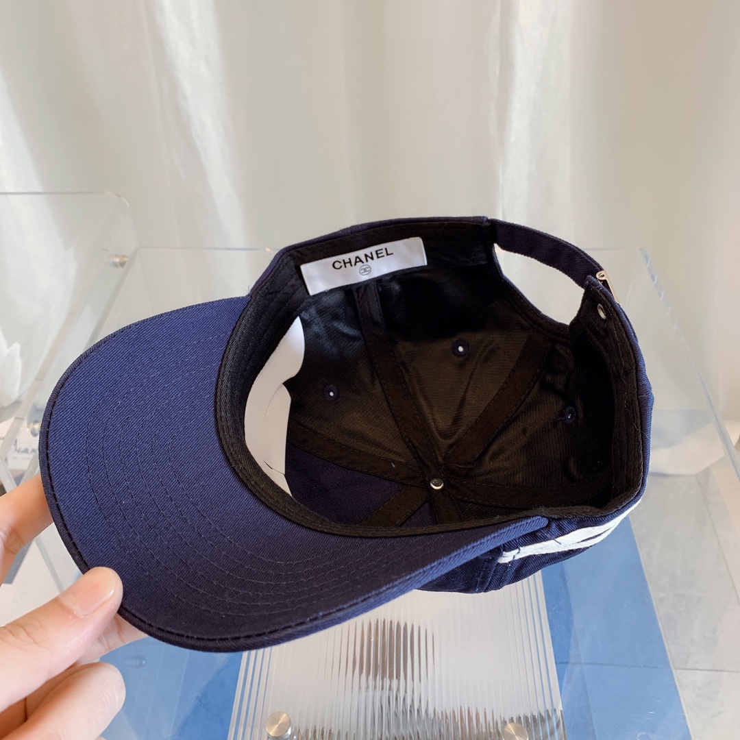 Chanel Cap Dark Blue - Soul Replicas