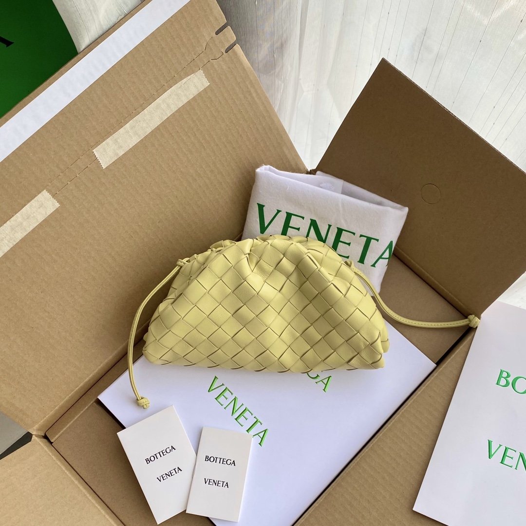 Bottega Veneta Mini Pouch Lantern. For Women. Women-s Bags 8.6in/22cm 585852VCPP17203 - Soul Replicas