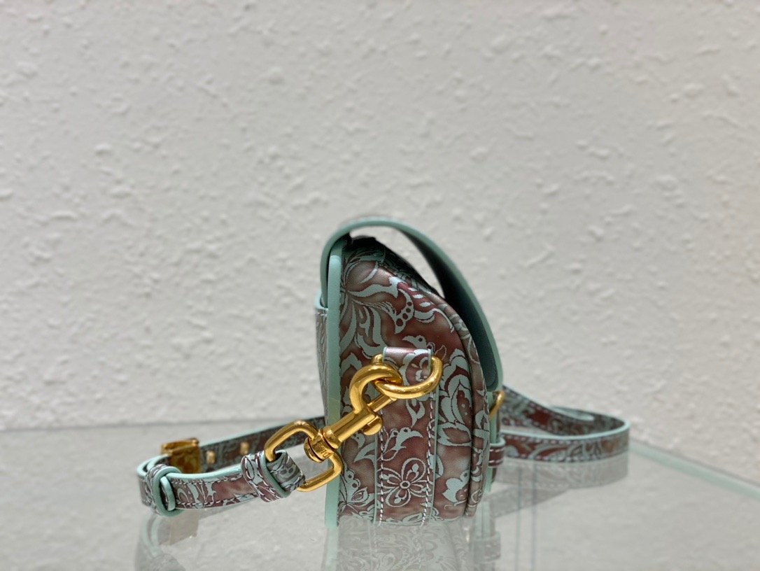 Christian Dior Bobby East-West Bag Turquoise. For Women. Women's Handbags 8.5in/21cm CD - Soul Replicas