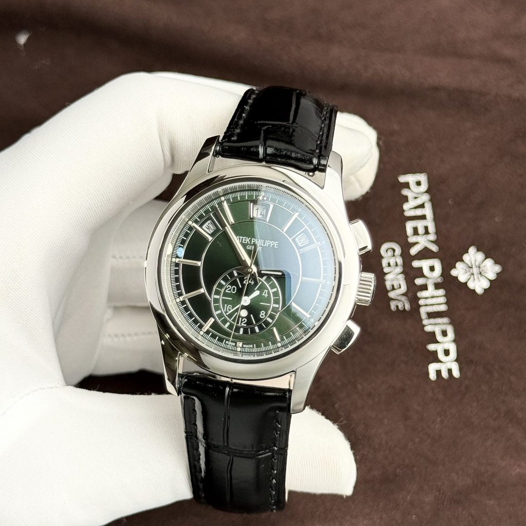 Patek Philippe Replica Watch Complications 5905G Dial Green 42mm - Soul Replicas