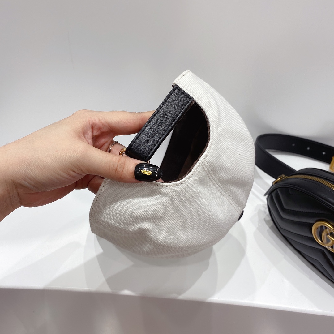 Louis Vuitton Be My Cap White LV Cap - Soul Replicas