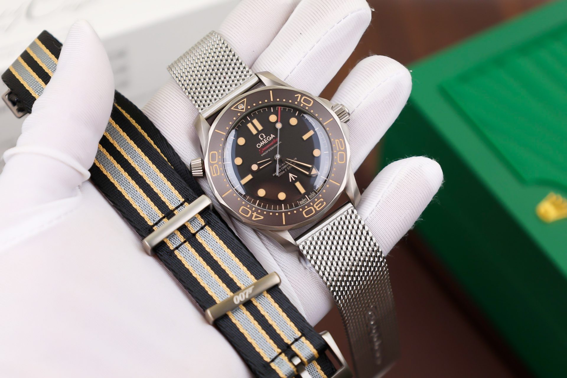 Omega Replica Watch Seamaster Diver 300M Chronometer 007 VS Factory 40mm - Soul Replicas